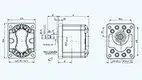 US47: Shaft and flange types and dimensions